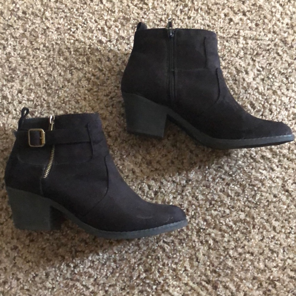 Black booties